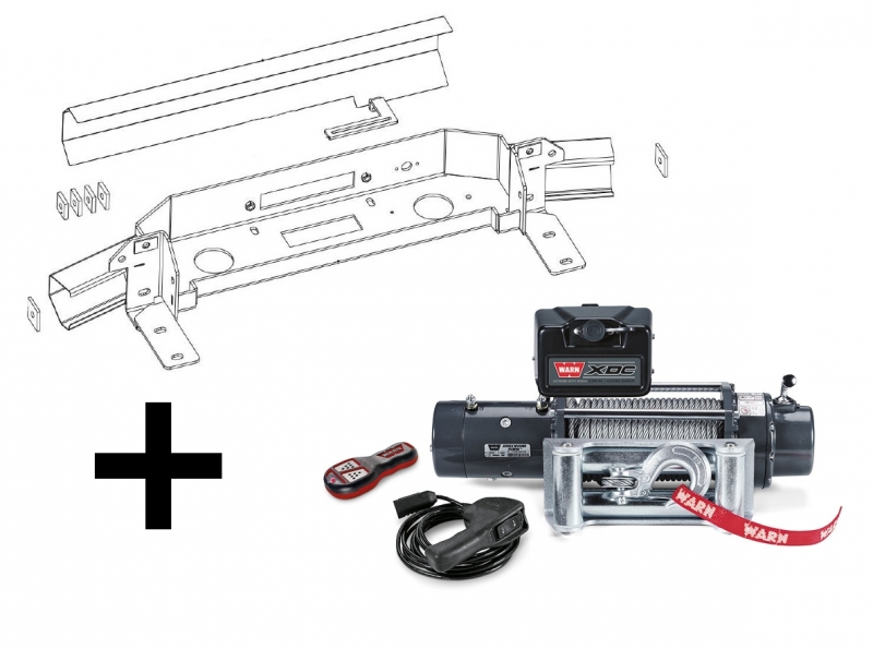 Achetez Warn - KIT DE MONTAGE INTEGRE AVEC TREUIL WARN XDC POUR NISSAN  NAVARA D40 ET PATHFINDER 2.5L DIESEL au meilleur prix chez Equip'Raid