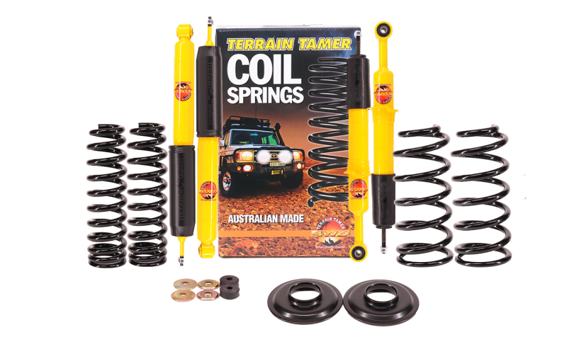 KIT DE SUSPENSION TERRAIN TAMER REHAUSSE +40/50MM POUR TOYOTA PRADO GRJ150/KDJ150 A PARTIR DE 2009 SANS KDSS