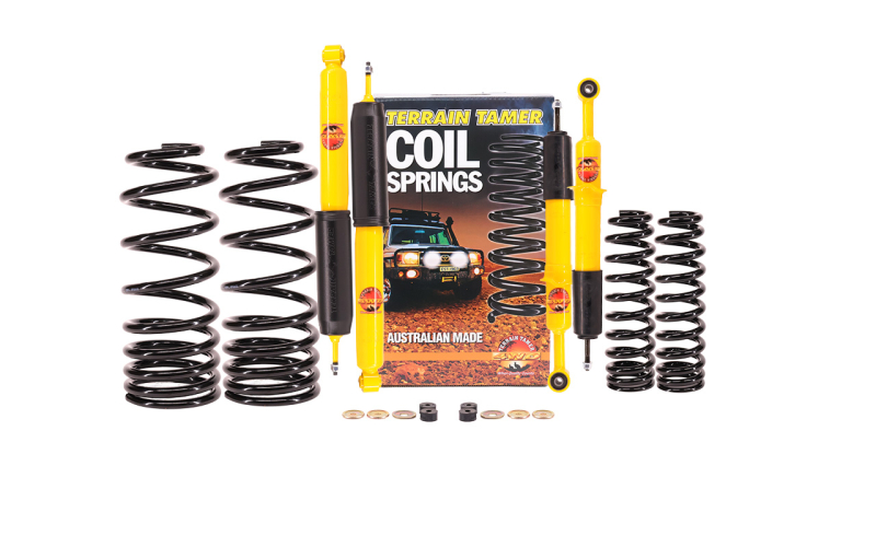 KIT DE SUSPENSION TERRAIN TAMER REHAUSSE +40/50MM POUR TOYOTA FJ CRUISER A PARTIR DE 2010