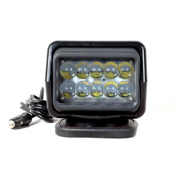 PHARE LED ALUMINIUM 30W IP65 6000K DIRECTIONNEL ELECTRIQUE AVEC TELECOMMANDE SANS FILS