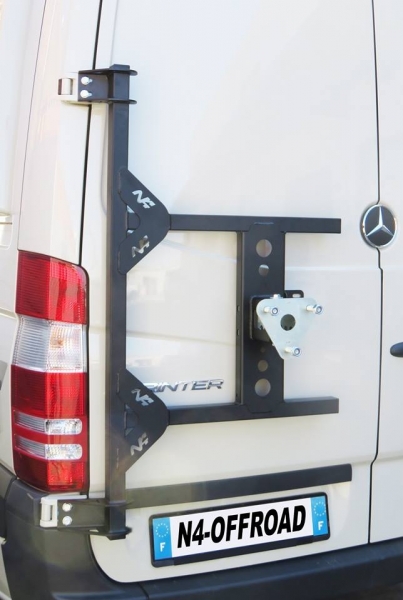 PORTE ROUE DE SECOURS N4 POUR MERCEDES SPRINTER III A PARTIR DE 2019