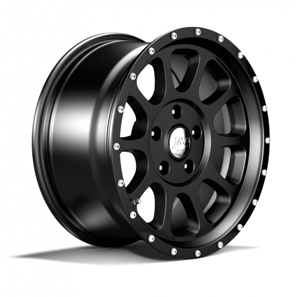 JANTE ALUMINIUM ASP ALLOYS SERIE 1450 BLACK 8.5 X 17 ENTRAXE 5 X 127 DEPORT +12