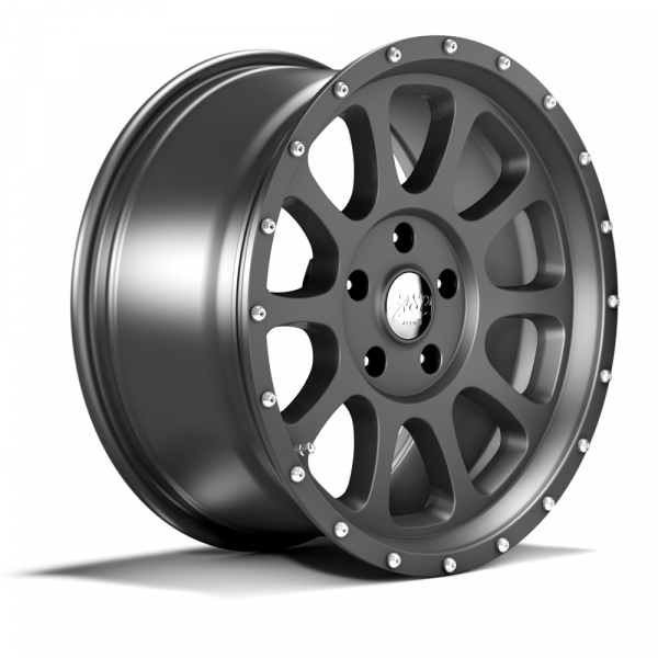 JANTE ALUMINIUM ASP ALLOYS SERIE 1450 GUNMETAL 8.5 X 18 ENTRAXE 5 X 127 DEPORT +12