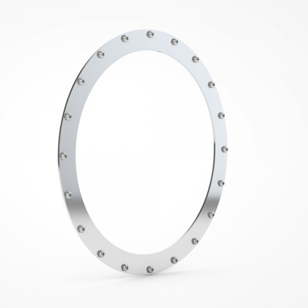 RING WR8 EN ALUMINIUM BRUT POUR JANTE 20&quot; ASP ALLOYS SERIE 1450