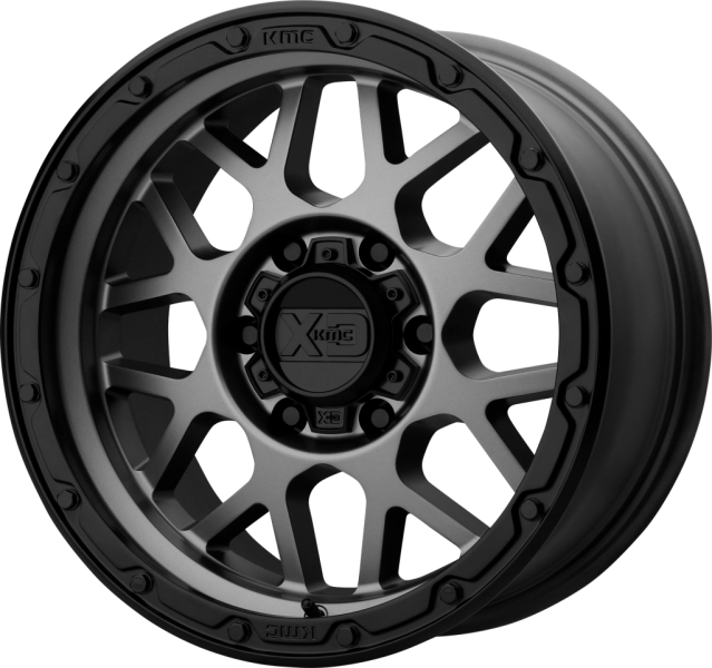 JANTE ALUMINIUM KMC XD135 GRENADE MATTE GRAY 9 X 17 ENTRAXE 6 X 139.7 DEPORT 18