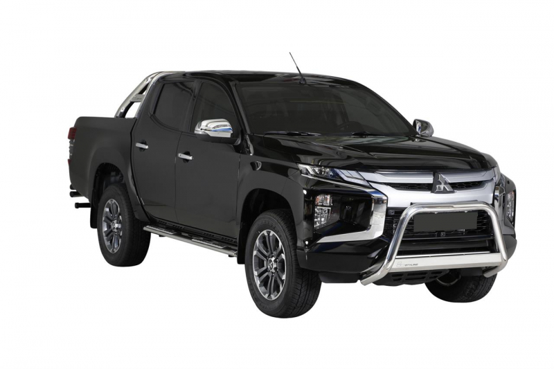 PROTECTION AVANT TUBULAIRE 63MM INOX HOMOLOGUEE CE POUR MITSUBISHI L200 A PARTIR DE 2019