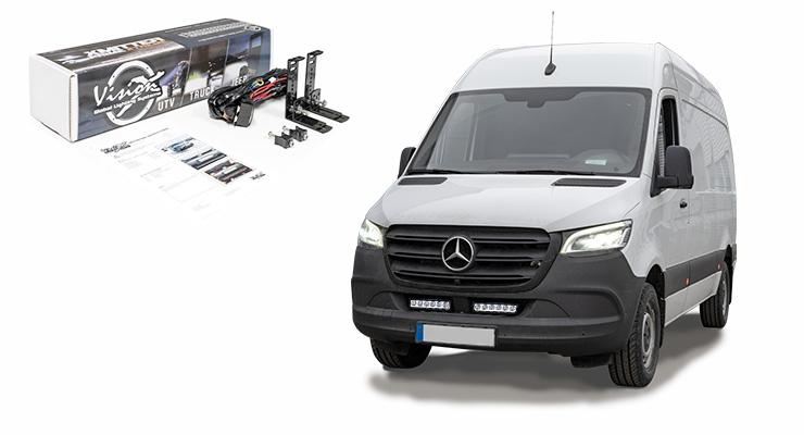 KIT 2 BARRES LED VISION-X XPR-6 (SANS VEILLEUSE INTEGREE) POUR MERCEDES SPRINTER A PARTIR DE 2019