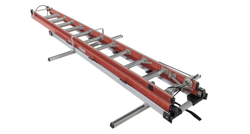 PORTE ECHELLE D'EXTENSION (2600 x 470MM) SUR BARRES DE TOIT RHINO RACK