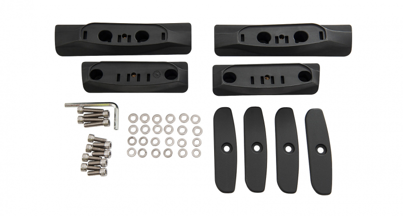 EMBASES DE FIXATION RHINO-RACK SERIE RCP (4 PIECES) POUR HONDA CRV II DE 2002 A 2007