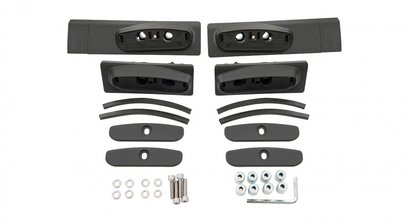 EMBASES DE FIXATION RHINO-RACK SERIE RCP (4 PIECES) POUR HONDA CRV III DE 2007 A 2012