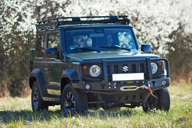 PARE BUFFLE AVANT F4X4 POUR SUZUKI JIMNY IV 1.5L A PARTIR DE 2018