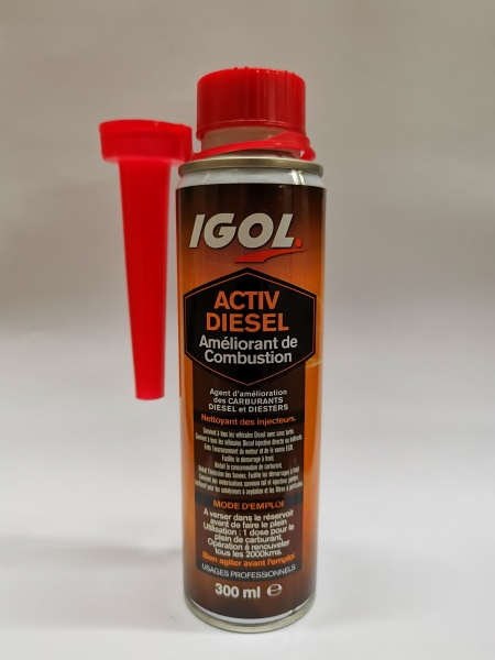 Additif moteur Activ diesel IGOL 300ml x 6ex