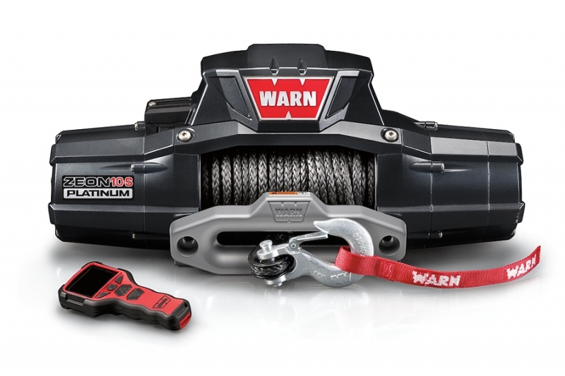 TREUIL WARN ZEON 10-S PLATINIUM 4.5 TONNES 12V CORDE SYNTHETIQUE