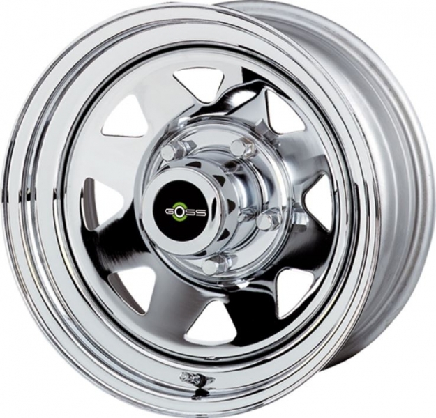 JANTE ACIER GOSS TRIANGULAR CHROME 7 X 15