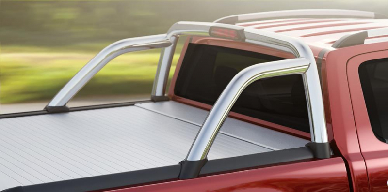 ROLL BAR INOX POUR COUVRE BENNE MOUNTAIN TOP POUR FORD RANGER A PARTIR DE 2012