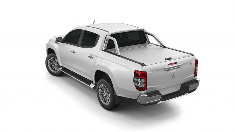 ROLL BAR INOX POUR COUVRE BENNE MOUNTAIN TOP POUR MITSUBISHI L200 CLUB CABINE A PARTIR DE 2015