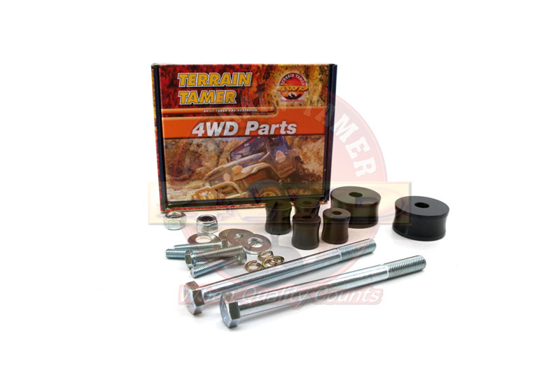 KIT DE RABAISSEMENT TERRAIN TAMER POUR PONT AVANT TOYOTA HILUX ET LAND CRUISER