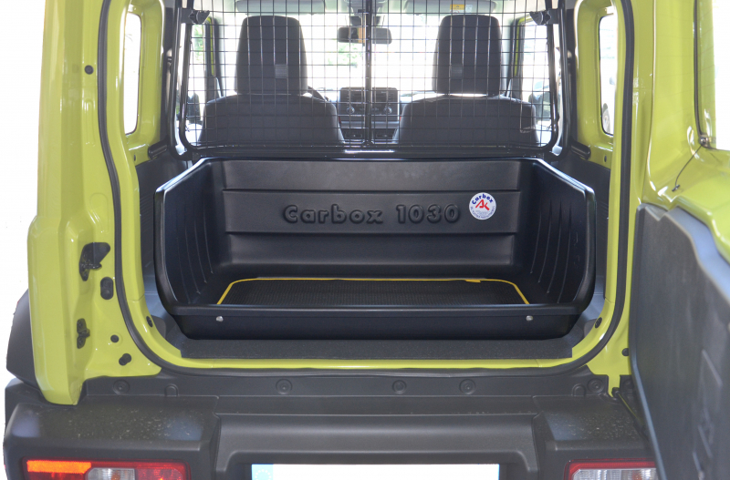 Bac de coffre en caoutchouc de qualité supérieure compatible avec Suzuki Jimny Pro Comfort à partir de 2021 PPH