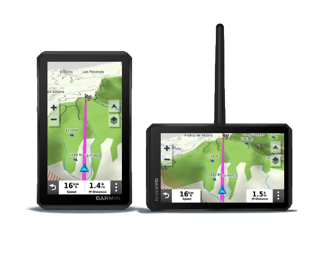 GPS GARMIN TREAD TOUT TERRAIN  5.5 POUCES AVEC CARTOGRAPHIE TOPO GUIDAGE ROUTIER ET SUIVI DE GROUPE