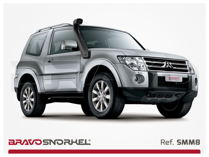 SNORKEL BRAVO POUR MITSUBISHI PAJERO IV (2007-2018)