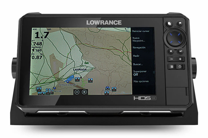GPS HAUTE PERFORMANCE LOWRANCE OFFROAD HDS9 PRO 9'' AVEC CARTOGRAPHIE EUROPE OCCIDENTALE ET MAGREB
