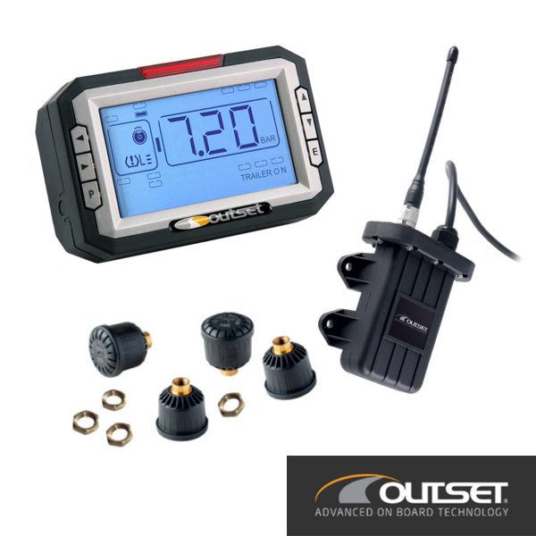 KIT DE SUIVI DE PRESSION ET TEMPERATURE DES PNEUS TPMS OUTSET