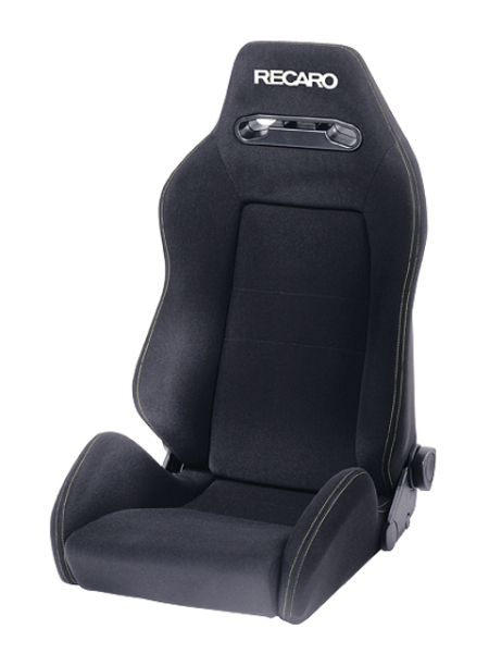 SIEGE RECARO SPEED VELOURS NOIR / COUTURES ARGENT