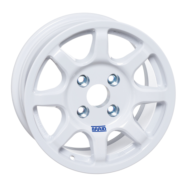 JANTE ALUMINIUM BRAID FULLRACE B BLANCHE 7 X 14 ENTRAXE 4 X 136 DEPORT 5 POUR CAN-AM MAVERICK