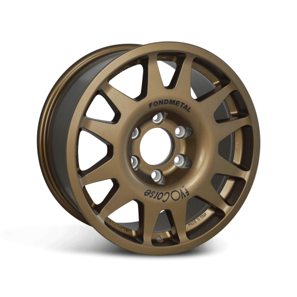 JANTE ALUMINIUM RENFORCE RAID EVO CORSE DAKAR ZERO 7x15&quot; ET -14 BRONZE MAT POUR SUZUKI JIMNY