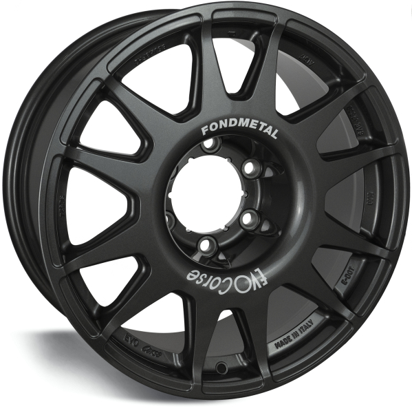 JANTE ALUMINIUM RENFORCE RAID EVO CORSE DAKAR ZERO 8.5x18&quot; ET 0 GRIS ANTHRACITE POUR TOYOTA HILUX VIGO/REVO ET J120/150