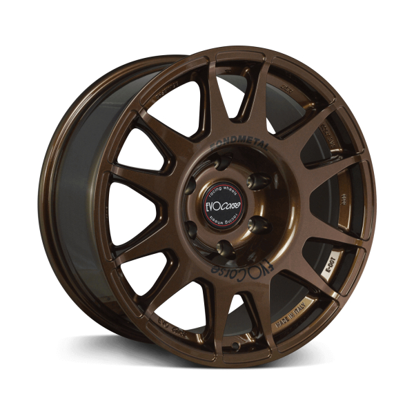 JANTE ALUMINIUM RENFORCE RAID EVO CORSE DAKAR ZERO 8.5x18&quot; ET 0 BRONZE BRILLANT POUR TOYOTA HILUX VIGO/REVO ET J120/150