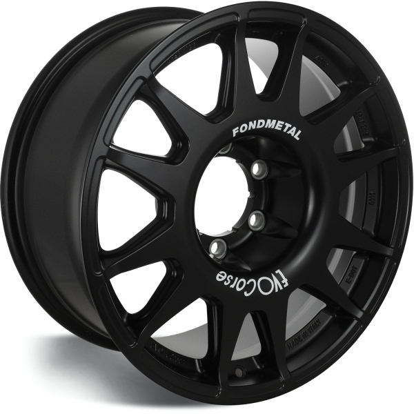 JANTE ALUMINIUM RENFORCE RAID EVO CORSE DAKAR ZERO 8.5x18&quot; ET 20 NOIR MAT POUR TOYOTA HILUX VIGO/REVO ET J120/150
