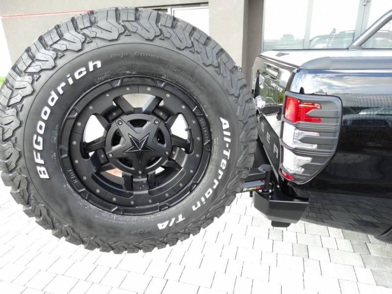 PORTE ROUE POUR PARE CHOC ARRIERE F4X4