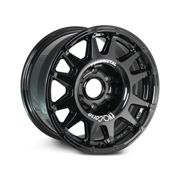 JANTE ALUMINIUM RENFORCE RAID EVO CORSE DAKAR SUPER ZERO 8.5x17&quot; ET -12 NOIR BRILLANT POUR TOYOTA HZJ/FZJ/GRJ/VDJ71/76/78/79/105