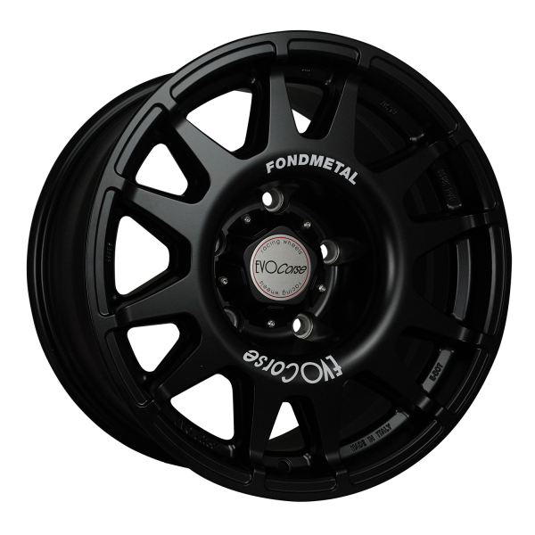 JANTE ALUMINIUM RENFORCE RAID EVO CORSE DAKAR SUPER ZERO 8.5x17&quot; ET -12 NOIR MAT POUR TOYOTA HZJ/FZJ/GRJ/VDJ71/76/78/79/105