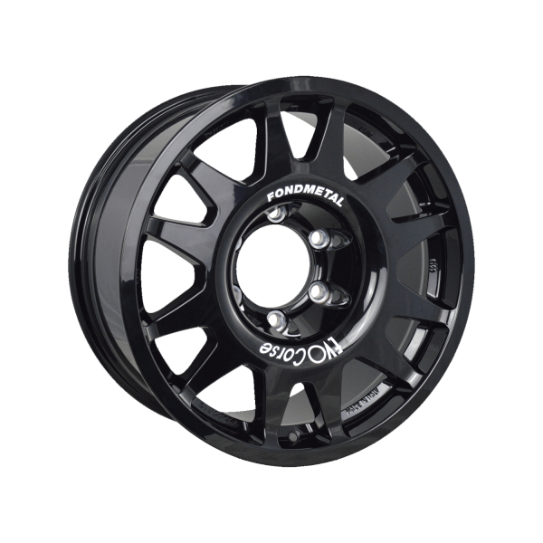 JANTE ALUMINIUM RENFORCE RAID EVO CORSE DAKAR ZERO 8x17&quot; ET 30 NOIR BRILLANT POUR MITSUBISHI L200 PAJERO