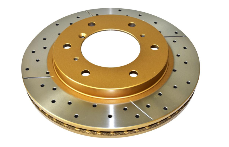 DISQUES AVANT PERCES RAINURES VENTILES 290MM DBA GOLD POUR MITSUBISHI PAJERO III ET IV