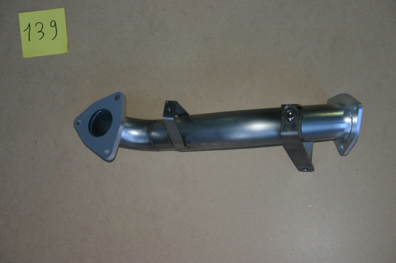 ECHAPPEMENT INOX : DECATALYSEUR** (n° serie 218004 =euro4 FILTRE A PARTICULE ) POUR NISSAN NAVARA D40 DE 2008-2010 EURO 4 ET PATHFINDER R51 DE 2008-2013 EURO 4 2.5 L DCI 174HP