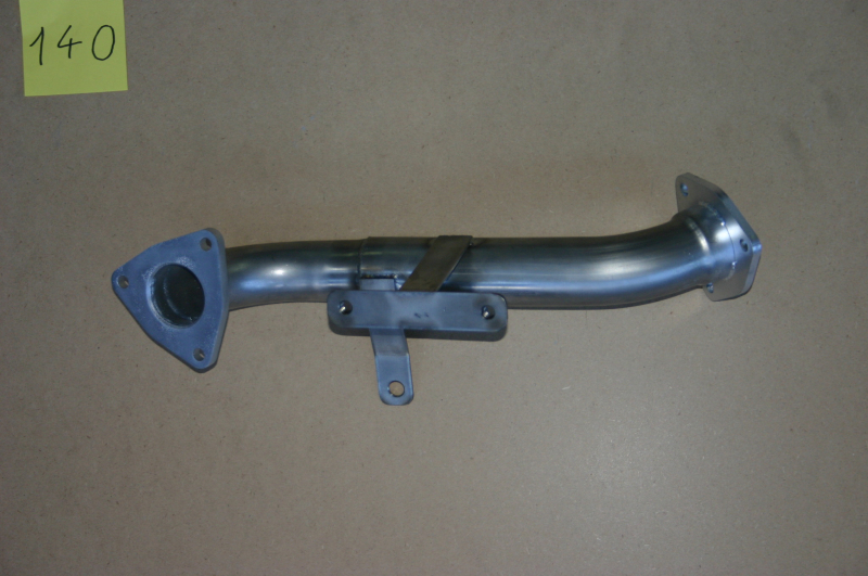 ECHAPPEMENT INOX : DECATALYSEUR** (n° serie &gt;218004 =euro5 ) POUR NISSAN NAVARA D40 DE 2011-2015 EURO 5 2.5L DCI 190HP