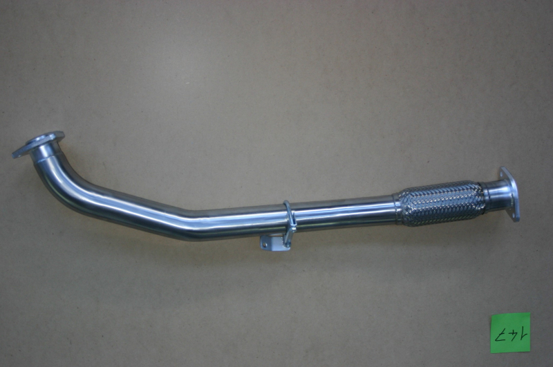 ECHAPPEMENT INOX : TUBE PRIMAIRE 60MM AVEC FLEXIBLE POUR NISSAN PATROL GR Y60 DE 1988-1997 2.8L TD 6 CYL.