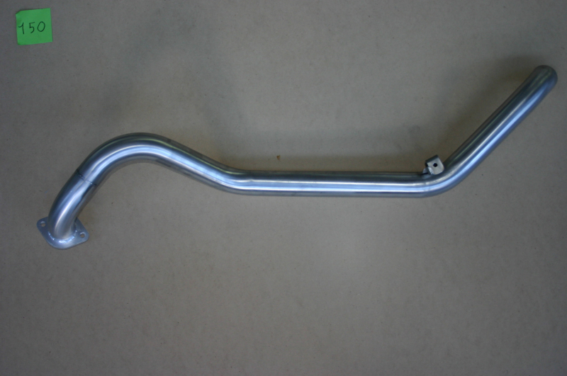 ECHAPPEMENT INOX : TUBE ARRIERE 60MM POUR NISSAN PATROL GR Y60 DE 1988-1997 2.8L TD 6 CYL.