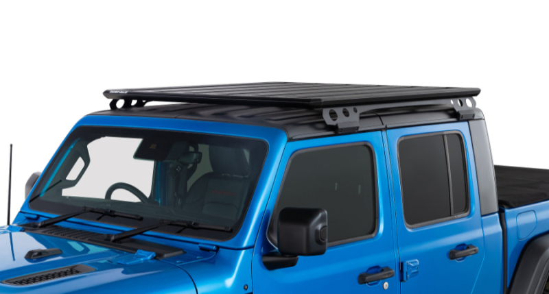 RHINO RACK PIONEER LT GALLERIE DE TOIT BACKBONE, POUR WRANGLER JK &amp; JL, GLADIATOR JT (1493MM x 1453MM)