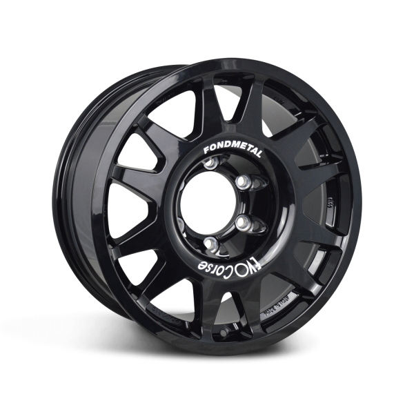 JANTE ALUMINIUM RENFORCE RAID EVO CORSE DAKAR ZERO 8x17&quot; ET 0 NOIR BRILLANT POUR TOYOTA HZJ/FZJ/GRJ/VDJ71/76/78/79/105