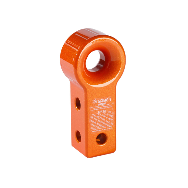 Carré d'attelage pour les cordes souples 7075 aluminium - Orange Prismatic