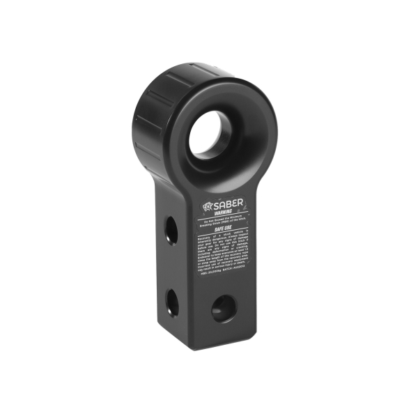 Carré d'attelage pour les cordes souples 7075 aluminium - Noir Cerakote