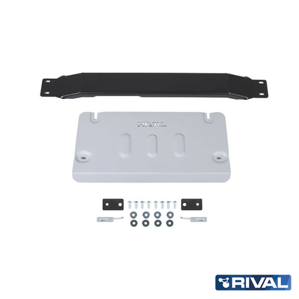 BLINDAGE SOUS BOITE DE TRANSFERT ALUMINIUM 6 MM RIVAL POUR FORD RANGER ET FORD RANGER RAPTOR A PARTIR DE 2023