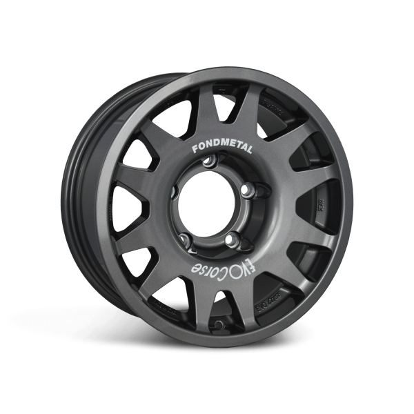 JANTE ALUMINIUM RENFORCE RAID EVO CORSE DAKAR ZERO 7x16&quot; ET 0 GRIS ANTHRACITE POUR SUZUKI JIMNY