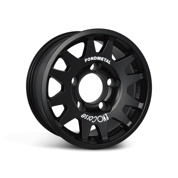JANTE ALUMINIUM RENFORCE RAID EVO CORSE DAKAR ZERO 7x16&quot; ET 0 NOIR MAT POUR SUZUKI JIMNY