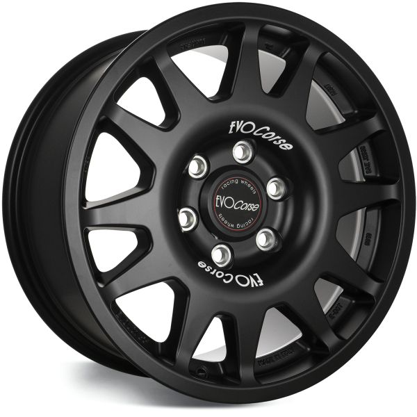 JANTE ALUMINIUM RENFORCE RAID EVO CORSE DAKAR ZERO 8x17&quot; ET 45 NOIR MAT POUR MERCEDES SPRINTER ET INEOS GRENADIER