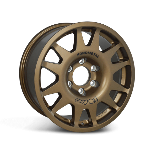 JANTE ALUMINIUM RENFORCE RAID EVO CORSE DAKAR ZERO 8x17&quot; ET 45 BRONZE MAT POUR MERCEDES SPRINTER ET INEOS GRENADIER